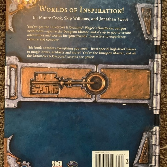 Dungeons & Dragons Dungeon Master's Guide – Core Rulebook II (2000, Hardcover) - Picture 2 of 3